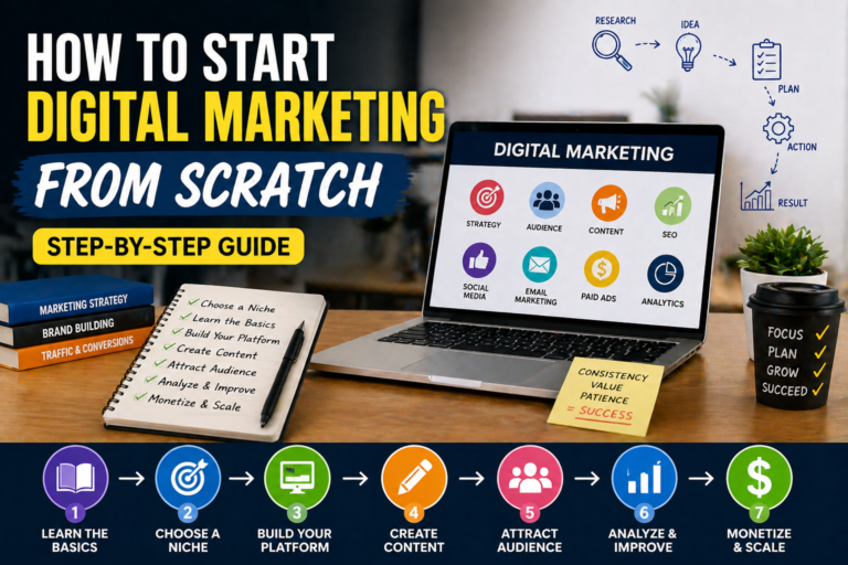 How to Start Digital Marketing from Scratch