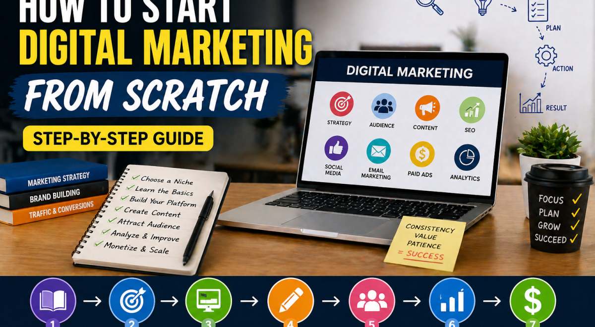 How to Start Digital Marketing from Scratch